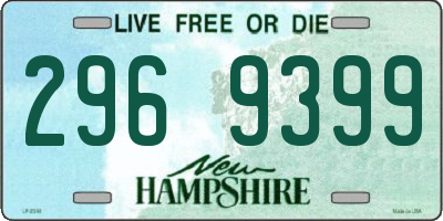 NH license plate 2969399