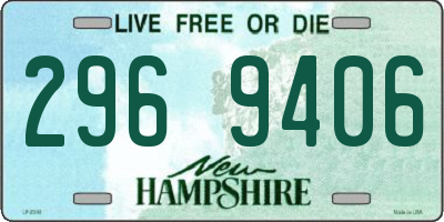 NH license plate 2969406