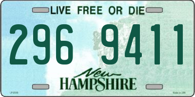 NH license plate 2969411