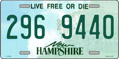 NH license plate 2969440
