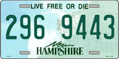 NH license plate 2969443