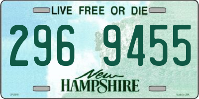 NH license plate 2969455