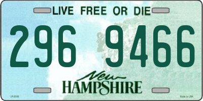 NH license plate 2969466