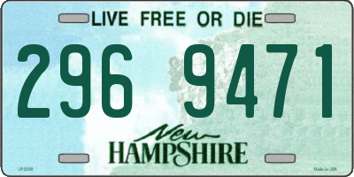NH license plate 2969471
