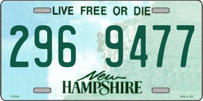NH license plate 2969477