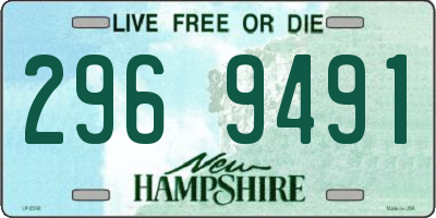 NH license plate 2969491