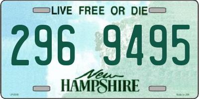 NH license plate 2969495