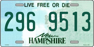 NH license plate 2969513