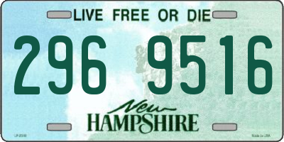 NH license plate 2969516