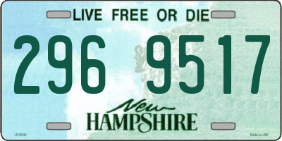 NH license plate 2969517