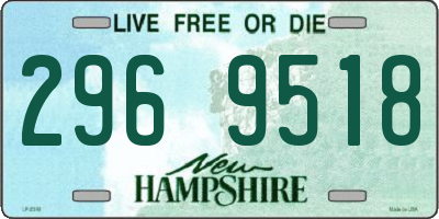 NH license plate 2969518