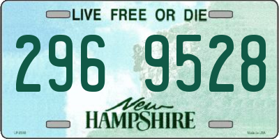 NH license plate 2969528