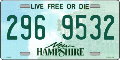 NH license plate 2969532