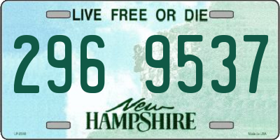 NH license plate 2969537