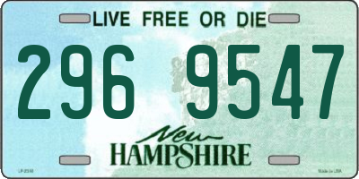 NH license plate 2969547