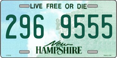 NH license plate 2969555