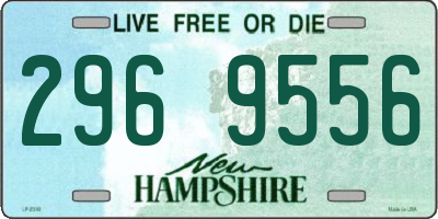 NH license plate 2969556