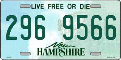 NH license plate 2969566
