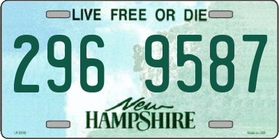 NH license plate 2969587