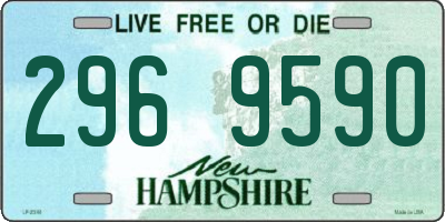NH license plate 2969590