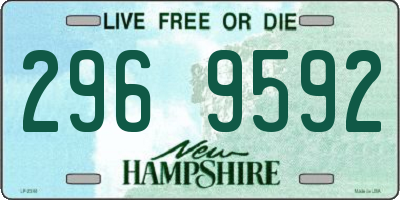 NH license plate 2969592