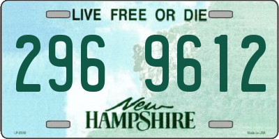 NH license plate 2969612