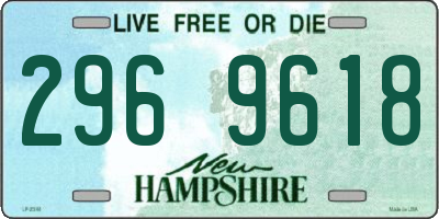 NH license plate 2969618