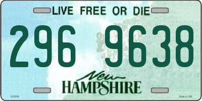 NH license plate 2969638
