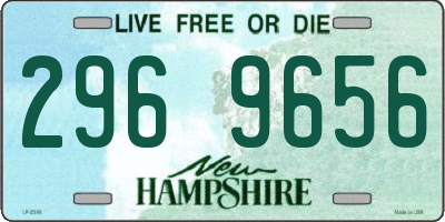 NH license plate 2969656