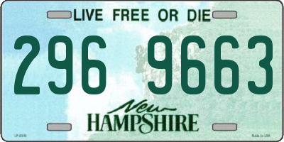 NH license plate 2969663