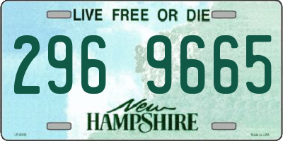 NH license plate 2969665