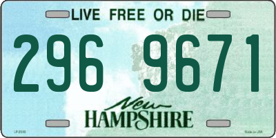 NH license plate 2969671