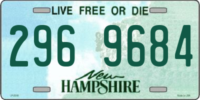 NH license plate 2969684
