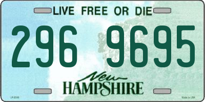 NH license plate 2969695