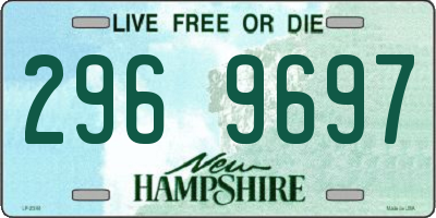 NH license plate 2969697