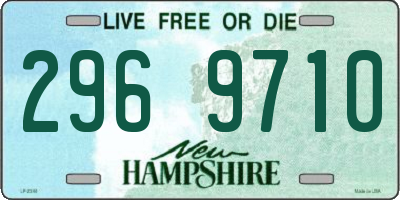NH license plate 2969710