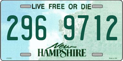 NH license plate 2969712