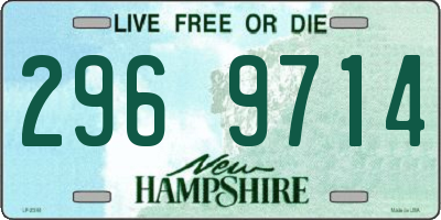 NH license plate 2969714