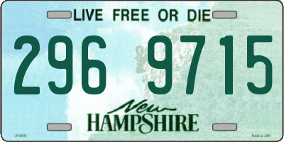 NH license plate 2969715