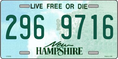NH license plate 2969716