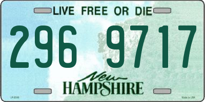 NH license plate 2969717