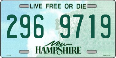 NH license plate 2969719