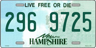 NH license plate 2969725