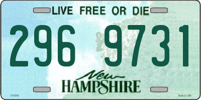 NH license plate 2969731