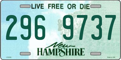 NH license plate 2969737