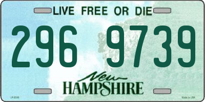 NH license plate 2969739
