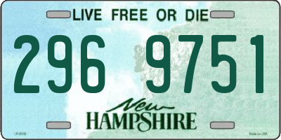 NH license plate 2969751