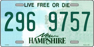 NH license plate 2969757