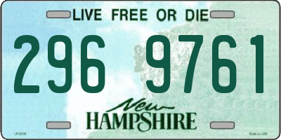 NH license plate 2969761
