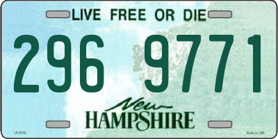 NH license plate 2969771